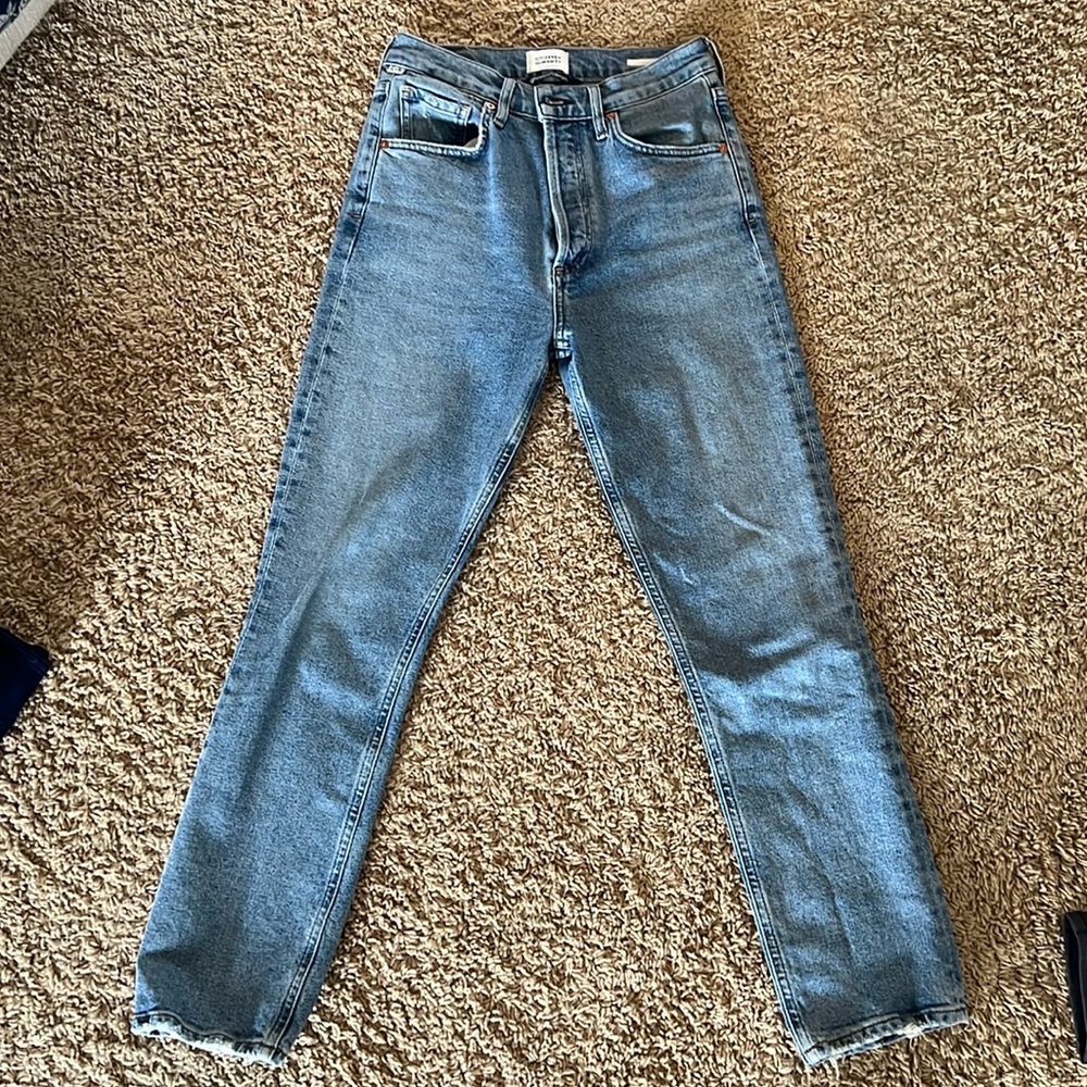 Citizens of Humanity Jolene High Rise Straight Leg Jeans - size 25
